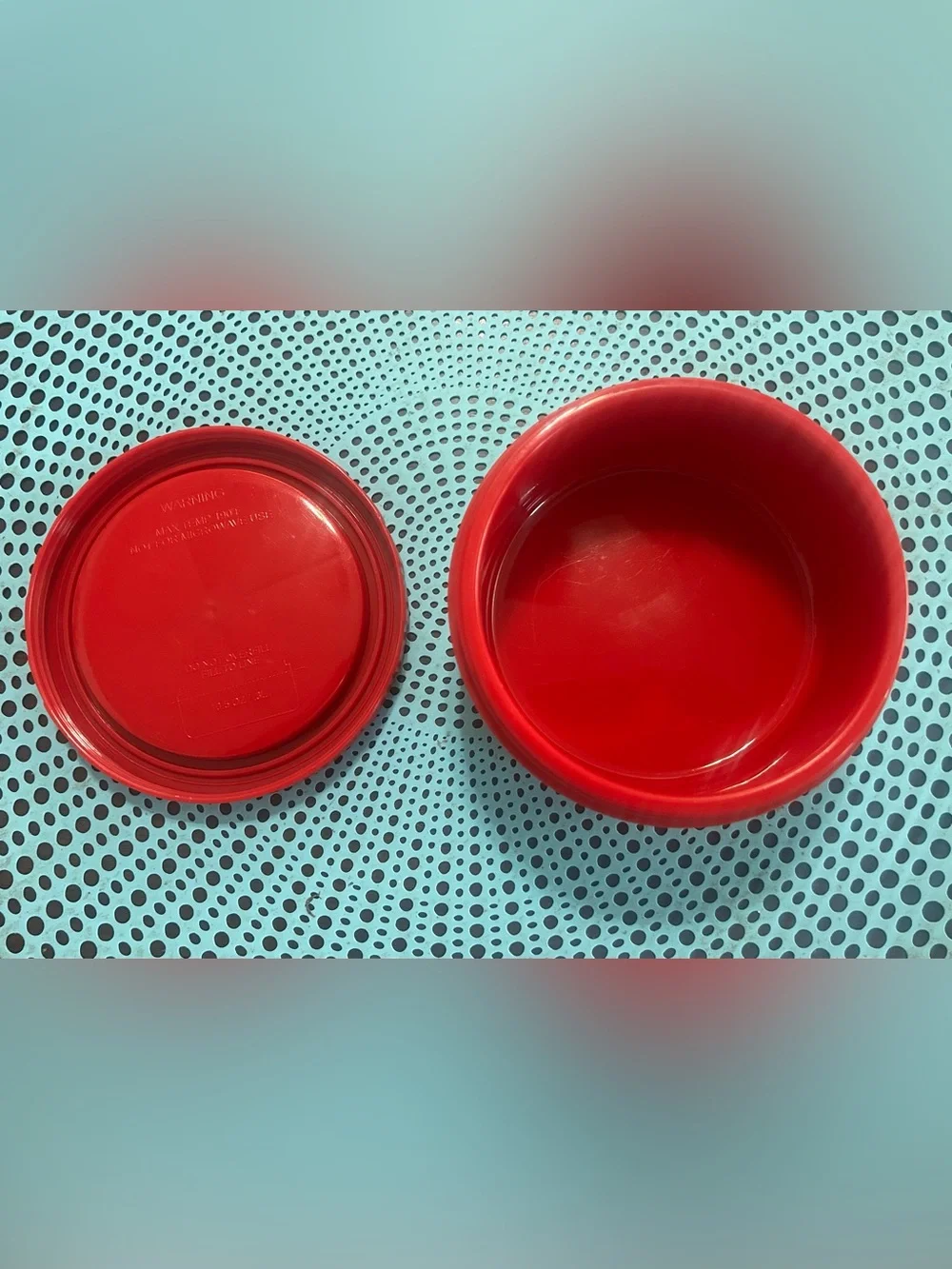 Vintage - American SpaghettiOs Soup Travel Bowl - Insulated - Basketball - 2001